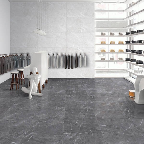 light grey tiles , dark grey tiles , light dark grey combination , changing room tiles design , light dark combination , matt vs glossy combination